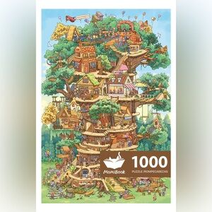 NWT Momibook Maze Detective The Wonderful Tree House Expedition 1000 piece